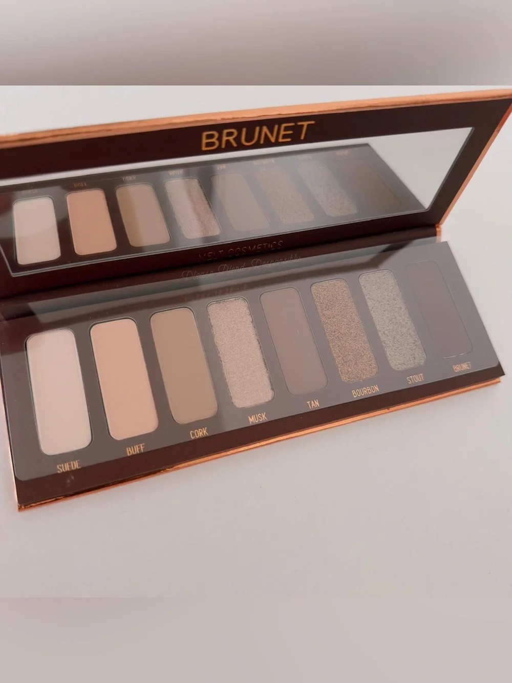 New NWT Melt Cosmetics Brunet Eyeshadow Palette